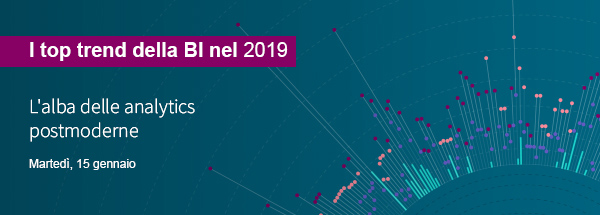 I Top Trend della BI nel 2019 secondo Qlik - webinar