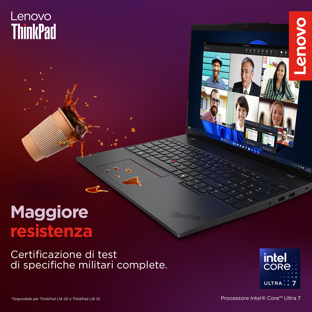 Lenovo ThinkPad L: maggiore resistenza